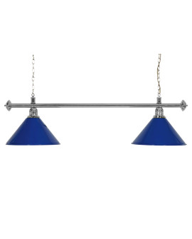 Luminaire 2 Globes bleus