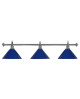Luminaire 3 Globes louxor bleu