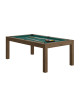 Table billard convertible René Pierre Charme Chataignier tapis vert