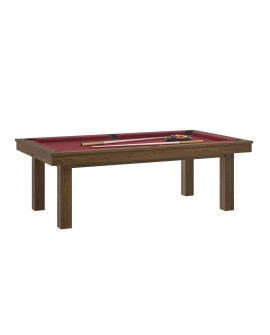 Table billard convertible René Pierre Lafite Chataignier tapis vert
