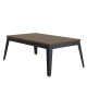 Table billard convertible René Pierre Steel Chataignier pieds gris