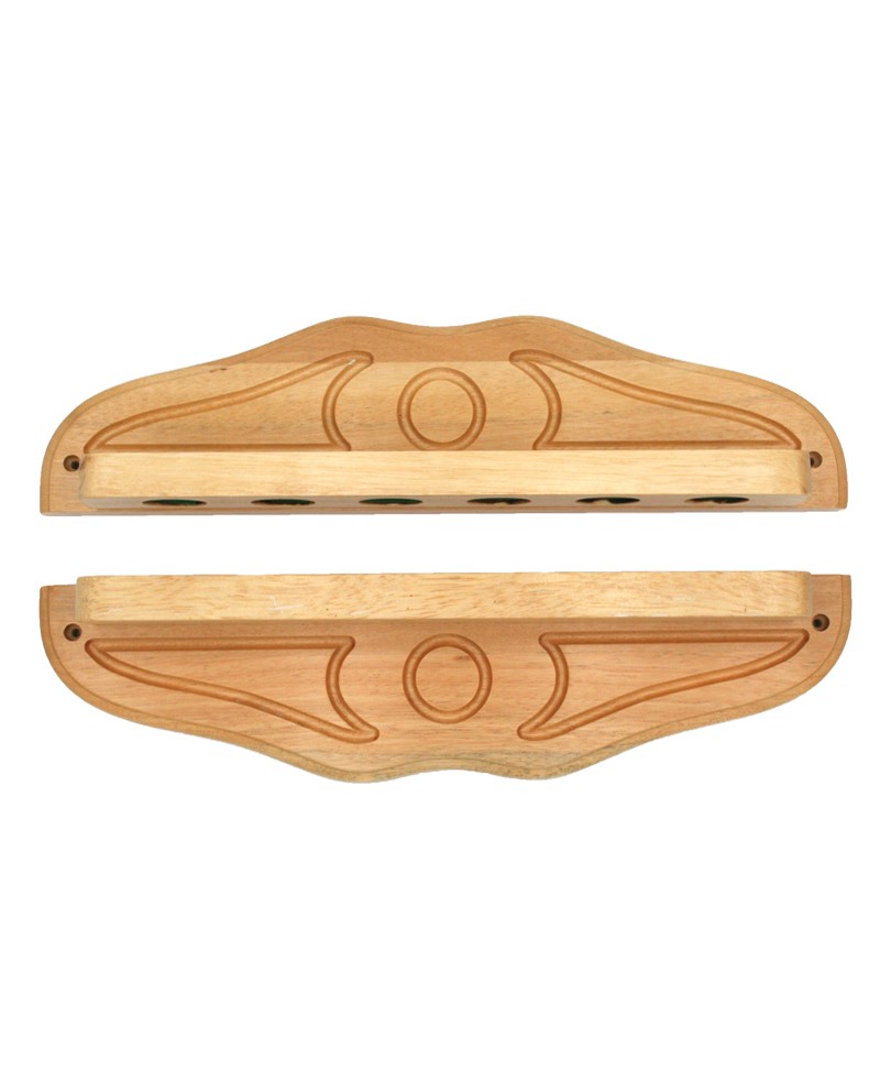 Porte Queues Billard Horloge Et Compteur Teinte Ch/êne dor/é en Bois Bois 97cm x 73cm