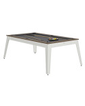 Table billard convertible René Pierre Steel Chataignier