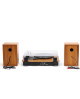 Enceintes déportées assorties à la platine vinyle Phoenix hêtre – 10 W RMS