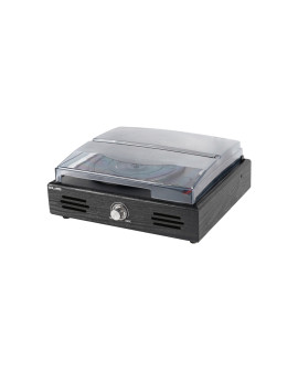 Platine vinyle Bolaris Oxford noire – Bluetooth 5.0, 33/45/78 tours