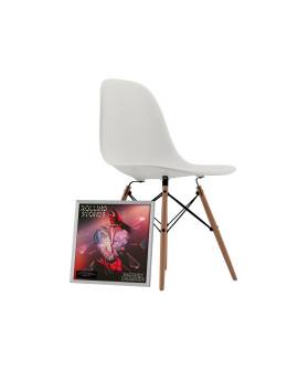 Cadre mural vinyles 33 tours – Aluminium argenté et verre acrylique