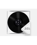 Cadre mural vinyle 33 tours – Aluminium argenté