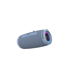 Enceinte Bluetooth Bolaris Roma 30 W – Étanche IP67, Portable avec Effets LED – Coloris Bleu