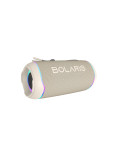 Enceinte Bluetooth Bolaris Parma – 16 W RMS IP67, LED, Autonomie 10 h – Portable et Robuste – Beige