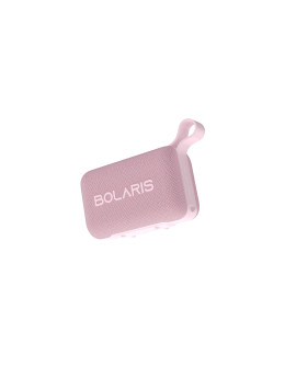 Enceinte Bluetooth Bolaris Milano 5 W – Portable IPX5, Son Clair et Compact – Coloris Rose