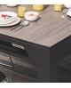 billard-classic-gris-noir-pieds-reglables