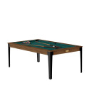 Table billard convertible René Pierre Elan Chataignier pieds noirs