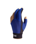 Gant de billard Bleu doigts coupés Buffalo