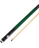 Queue de Billard démontable 1.45m avec grip vert - Bois ramin