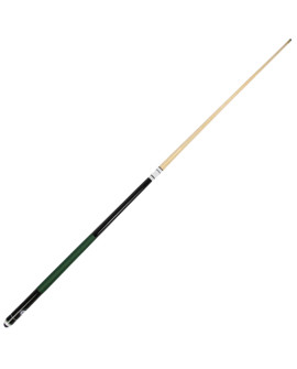 Queue de Billard démontable 1.45m avec grip vert - Bois ramin