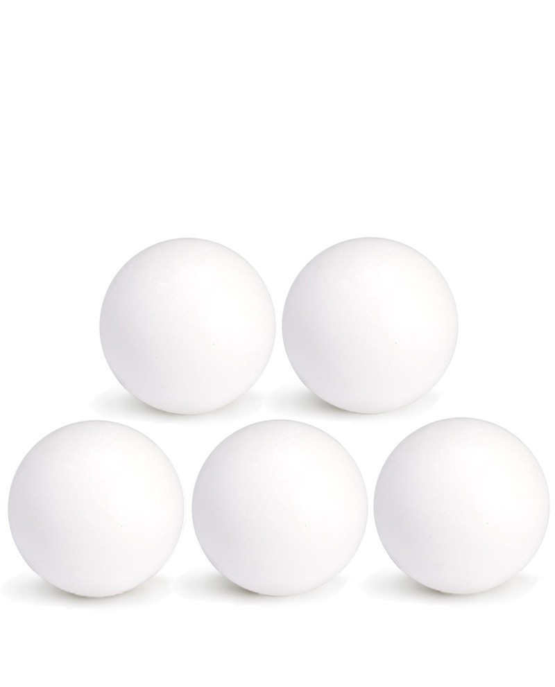 Balles de baby-foot blanches en liège x100 Pas Cher ! Accessoires Baby Foot  - Balles de baby foot