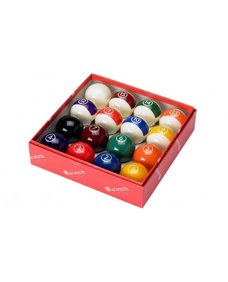 Billes Aramith 50.8mm pour billard Américain