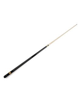 Queue de Billard d&eacute;montable 1.45m avec grip noir - Bois ramin
