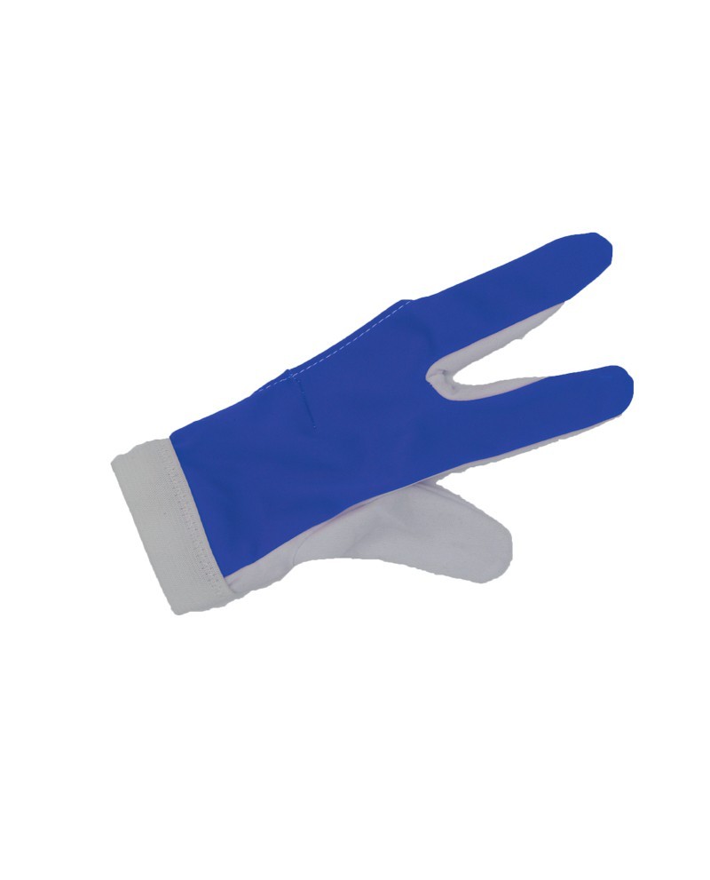 Gant billard premium 3 doigts bleu - JMC Billard